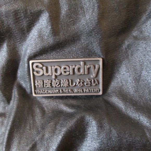 Superdry Limited Waxed Belted Short Trench Jacket - Picture 5 of 7